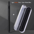 Multifunctional 4-color-in-one gravity-sensing pen metal ballpoint pen/Mechanical Pencil,Black/Red/Blue Ink Oil Signing canetas