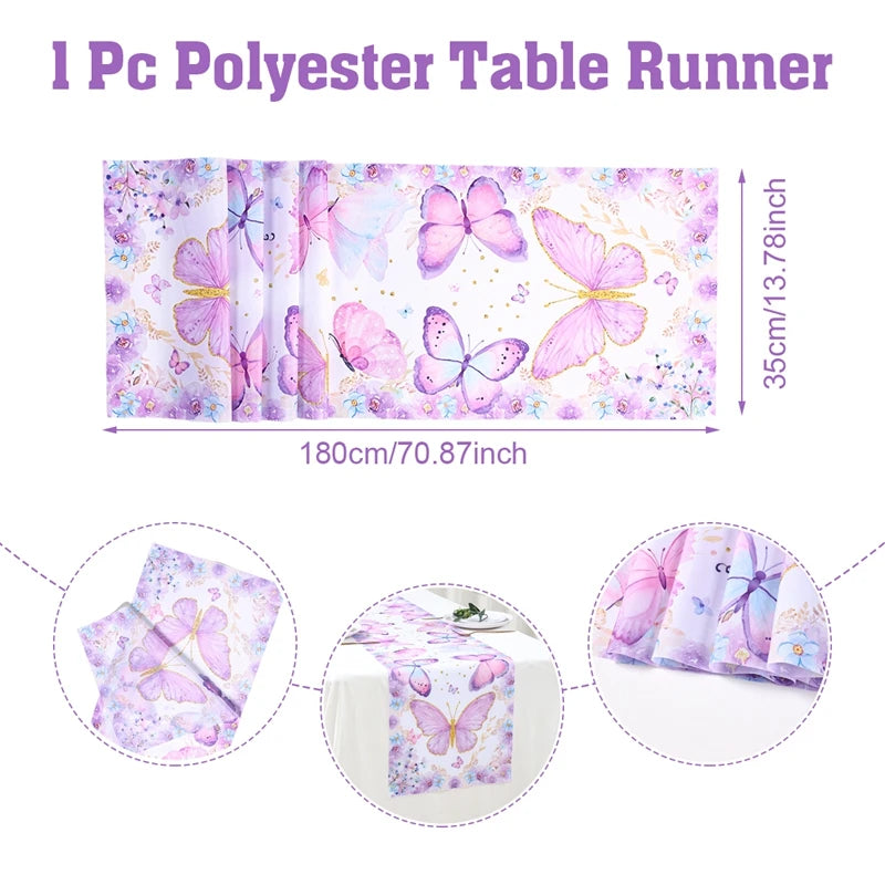 Butterfly Birthday Party Decoration  Butterfly Party Disposable Tableware Paper Cup Plate Birthday  Party
