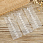 50Pcs 0.25ml Teaspoon Plastic Micro Tiny Little Measuring Spoons for Cosmetics Powders Glitter Seasoning Measurement Tools