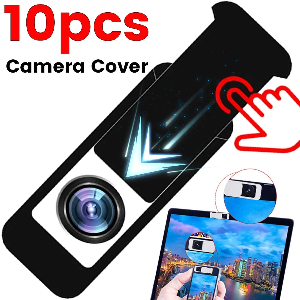 10/1Pcs Webcam Cover Ultra Thin Laptop Camera Cover Slide for iPhone iPad MacBook Pro Computer iMac Cell Phone PC Accessories
