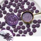 100Pc Glitter Sealing Wax Seal Stamp Wax Beads Scrapbook Material Wedding Birthday Party Invitation Stamp DIY Stamp Decoration