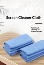 Pearl Screen Cleaning Cloth for Lcd Tv Screens, Microfiber Cleaning Cloth for Glasses, Camera Lens, Mobile Phones, Suitable for Macbook, Laptop, and Monitors, Lint-Free