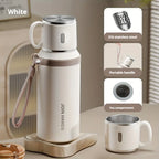 316 Stainless Steel Insulated Water Bottle with Cup Portable Vacuum Flask for Outdoor Activities Handheld Tumbler Keep 24Hr Cold