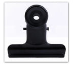 10-Pack Black Metal Paper Clip Office Stationery Small Book Fixing Clip Sketching Board Clip Household Supplies