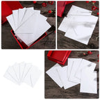 50Pcs White Envelopes Security Sealing for Mailing Photos Cards Letters Invitations Business Party Supplies White Envelope