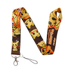 Cute Anime Monster Lanyard Card Holder Colorful Neck Strap for Key ID Card Phone Straps Badge Holder Key Ring Accessories Gifts