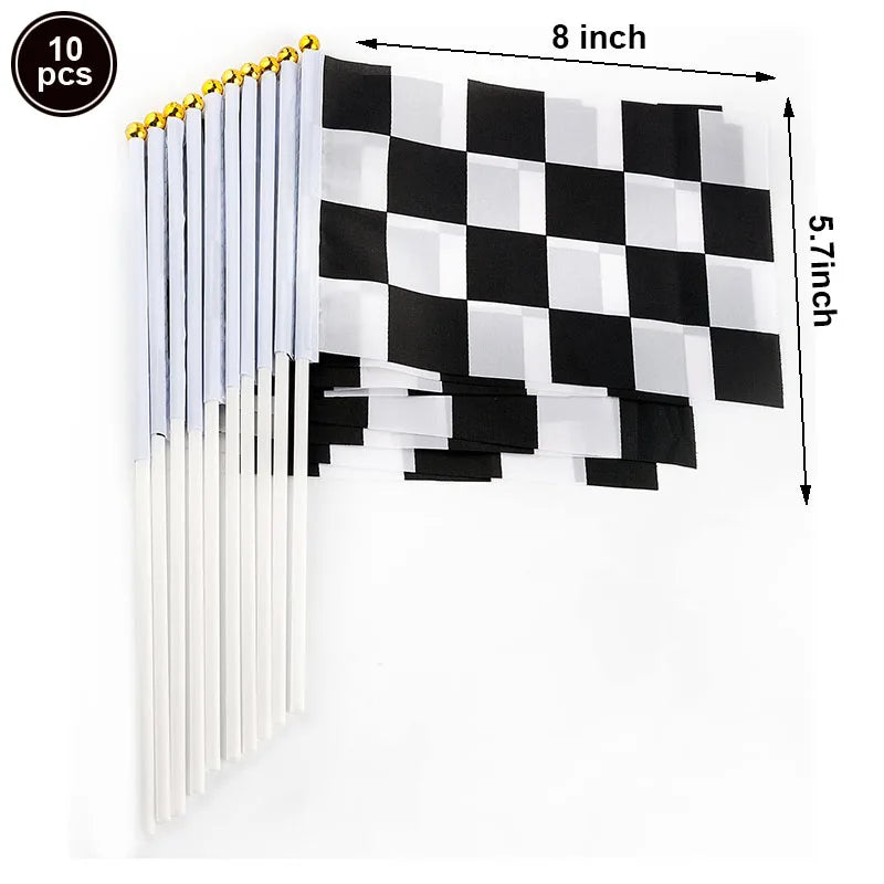 Race Car Party Plates Cup Napkins Race Track Party Supplies Racing Sports Themed Tableware for Kids Boys Birthday Home Decors