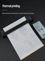 20/100pcs Tattoo Transfer Paper Carbon Thermal Stencil 4 Layered Sheet Tattoo Paper Copy Paper Tracing Paper for Tattoo Supplies