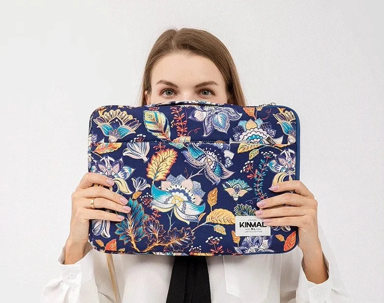 Shockproof Brand Kinmac Laptop Bag 12,13,14,15.4,15.6,16 Inch,Waterproof Lady Man Sleeve Case For MacBook Air Pro M1 Handbag PC