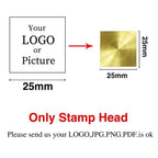 Custom Stamps Personalized Logo Metal Stamps Custom Wax Seals Stamps Customize Your Own Logo Gift Stamps Invitation Stamps