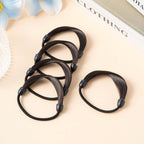 Rubber Band Made Of Hair Rope Simulation Wig Head Rope Fashion Wig Hair Ring Straight Hair Tie Ponytail Elastic Hair Accessories