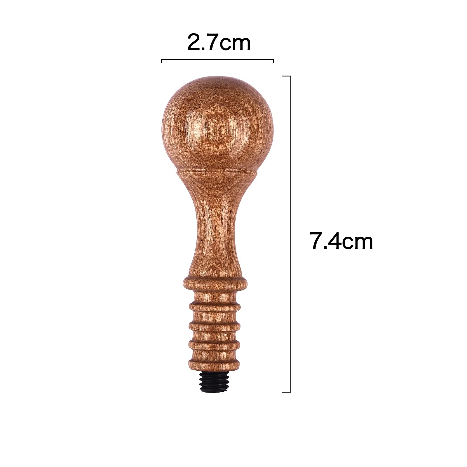 Quality Wood Handle Wax Seal Stamp Accessories Portable Mini Diy Seal Tool Retro Pearwood Walnut Handles Post Gifts Decorative