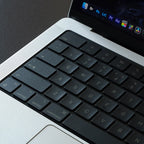 (Us American Version) Translucent Gray Mbp Suitable for Apple Mac Book Keyboard Stickers, Translucent Protective Stickers, Compatible with 13- 16inch MacBook Air/Pro