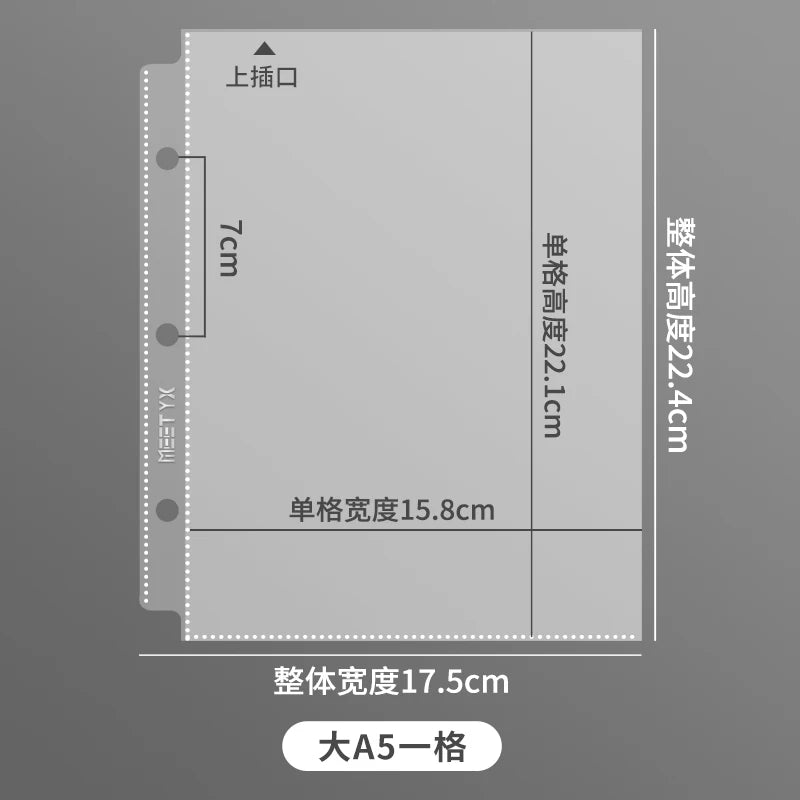 Heavy Duty A5 Card Binder W/ 55mm Large D-Rings 3-Ring Thick Photo Card Album W/ Elastic Band for K-pop Collection