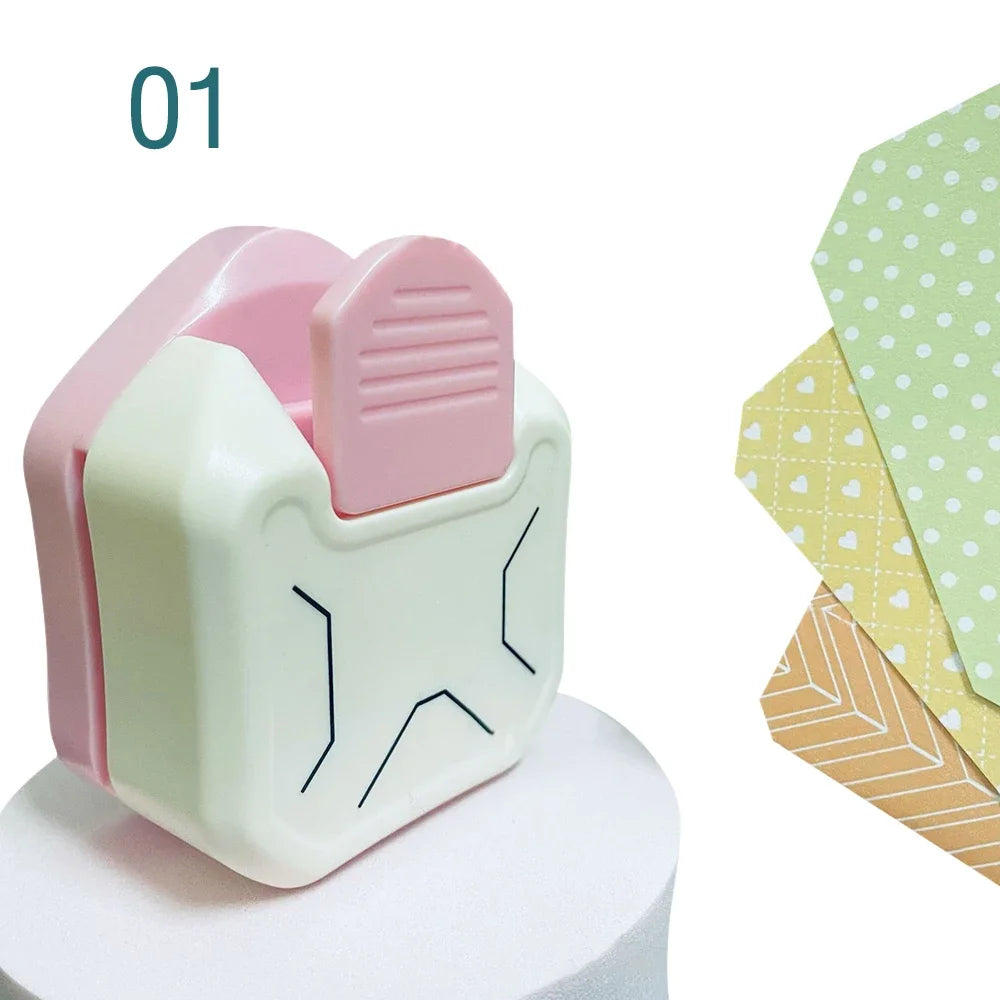 Corner Rounder Mini Corner Trimmer Round Corner DIY Paper Card Photo Planner Cutting Supplies 3 Way Punch Board Photo Cutter