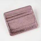 Women Thin Card Holder Wallet Lightweight Multi-Card Holder Case Pu  Leather Credit Card Money Coin Holder Purse Bag