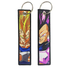 Dragon Ball Embroidery Cool Keychain Lanyard Anime Manga Series Badge Holder USB Pendant Portable Key Lanyard Accessories