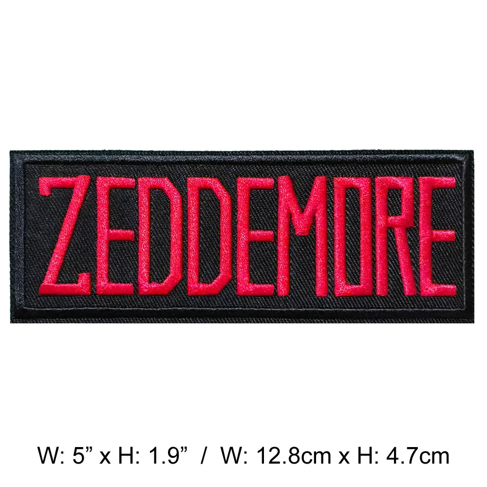 VENKMAN STANTZ SPENGLER ZEDDEMORE Embroidered iron on patches Name Tag Fabric Application for Clothing Accessories Badge DIY