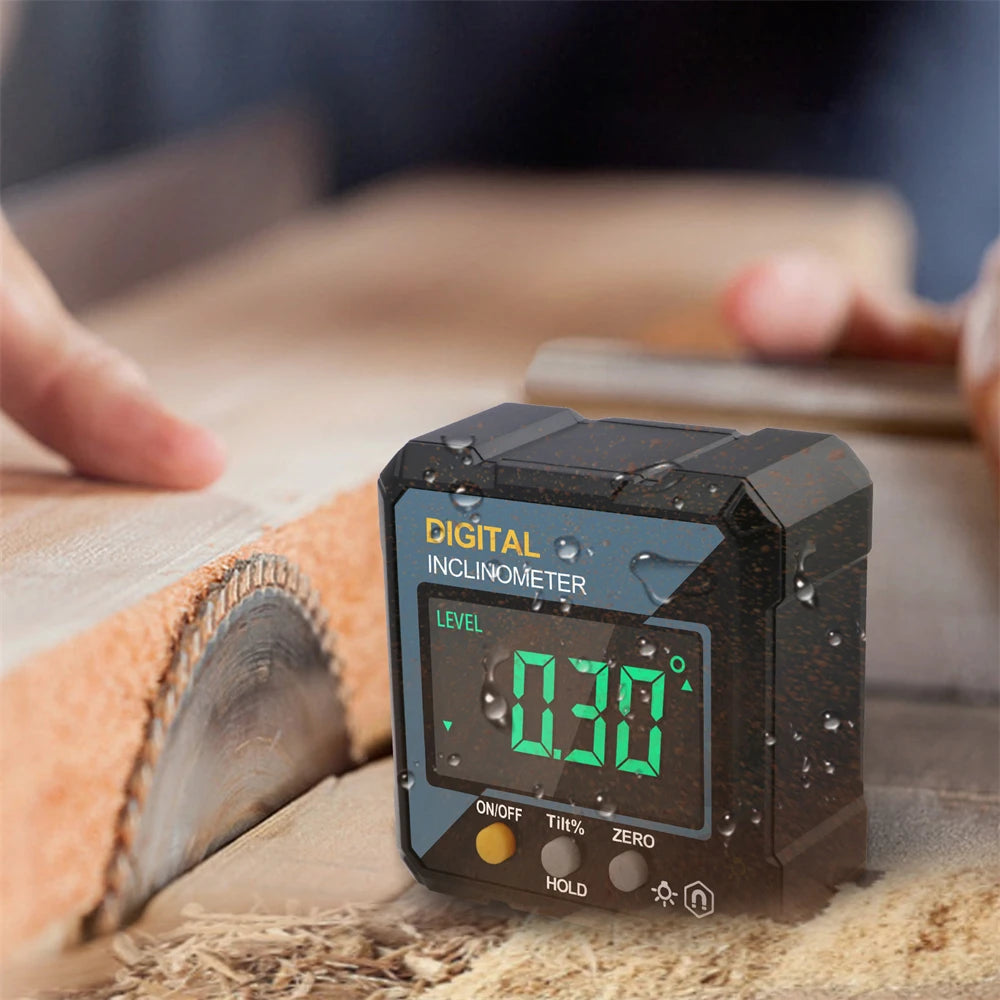 New Angle Protractor 360 Degree Mini Electronic Digital Protractor Inclinometer Angle Finder Gauge Measurement Box 2026