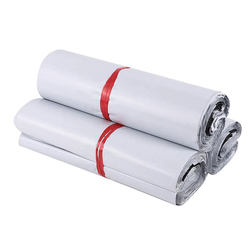 100Pcs self adhesive poly mailer shipping bags waterproof durable postal packaging bags for clothes e commerce delivery packing