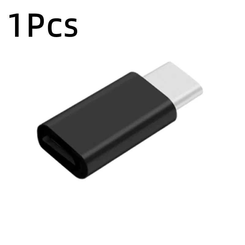 1/3Pcs Micro USB Female To Type C Male Adapter OTG Converter Micro-B To USB-C Connector Charging Cable Adapter Phone Accessories