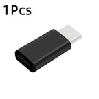 1/3Pcs Micro USB Female To Type C Male Adapter OTG Converter Micro-B To USB-C Connector Charging Cable Adapter Phone Accessories