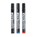 3/9pcs Permanent  Paint Marker Pen Waterproof Black Pen for Tyre Oily Markers Quick Drying Signature Pen Stationery Supplies