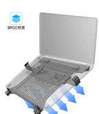 2 in 1 NB NEW F80 + FP-2 for 17-30' Monitor + 10'-17' Laptop Desktop Holder Notebook Computer Mount Stand Laptop Clamp