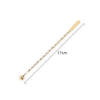 Stainless Steel Cocktail Drink Mixer Bar Stirring Mixing Sticks Muddler Ladle Stirrer Swizzle Sticks Coffee Stirring Sticks