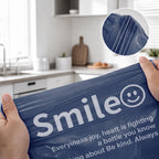 Disposable Trash Garbage Bags 20L Capacity Household Rubbish Bin Liners 50pcs Thickened Leakproof Waste Bags for Kitchen Home