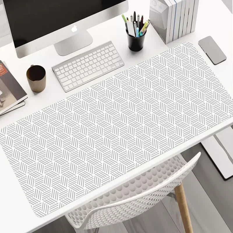 Hot Sell Large Gaming Mouse Pad Multi-size Gamer Mat Abstract XL Computer Cushion Keyboard Desk Non-Slip Rubber Locking Edge Rug