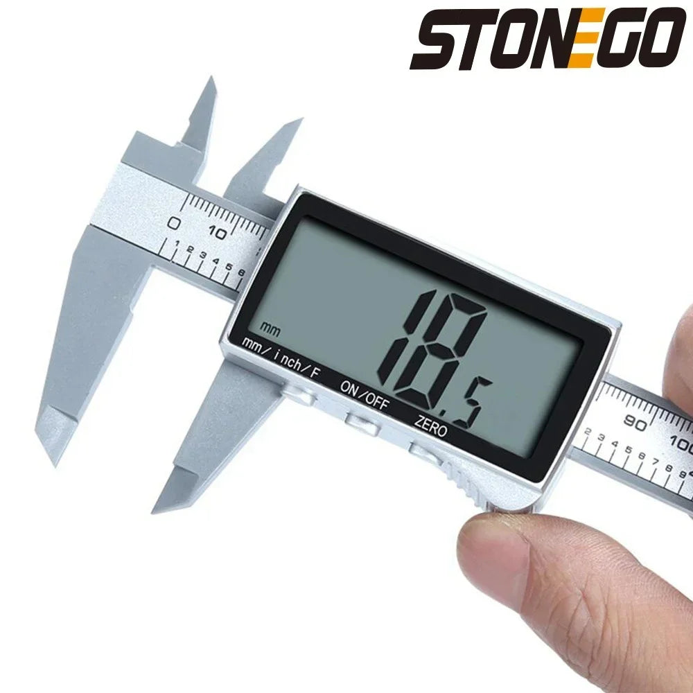 Digital Vernier Caliper 6 inch 0-150mm LCD Display Inch Metric Conversion High Precision Measurement Tool
