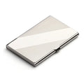 2022 New Waterproof Stainless Steel Business ID Credit Card Holder Luxury Silver Aluminium Case Cover Unisex Card Wallet