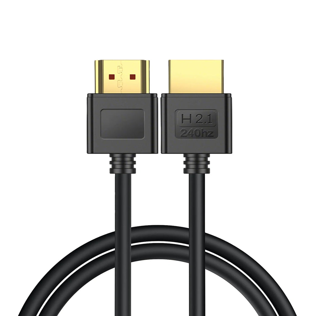 8K HDMI-compatible Cable 2.1 High Speed 48Gbps 8K@60Hz 4K@240Hz HDCP HDR 90 Degree Bend HD Cord  for PS5 PC Gaming Monitor HDTV