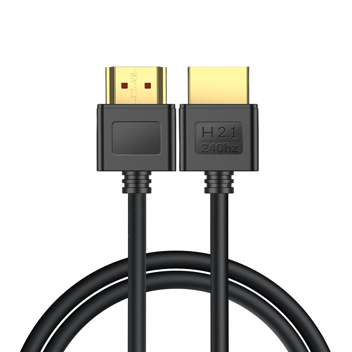 8K HDMI-compatible Cable 2.1 High Speed 48Gbps 8K@60Hz 4K@240Hz HDCP HDR 90 Degree Bend HD Cord  for PS5 PC Gaming Monitor HDTV