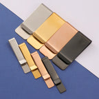 1Pcs Metal Paper Clip for Notebook Bookmark Tool Stainless Steel and Brass Material Book Paper Clips
