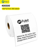 4" X 5" Direct Thermal Shipping & Multipurpose Labels 102 mm X 127 mm 350 labels per roll