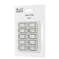 Nusign Paper Clip Silver Color Metal Document Binding Note Clips Bookmark Office Supplies