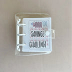1-Pack Organization Challenge Binder: A cash envelope system designed to simplify budget management and financial planning