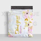 100PCS Poly Mailer Adhesive Envelope Courier Print Bag DIY Lady Panties Dress T-shirt Wedding Xmas Gift Box Packaging Pouches