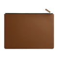 A4 Leather Zipper Bag in Multiple Colors Business Briefcase PU Document Bag for Professional Use