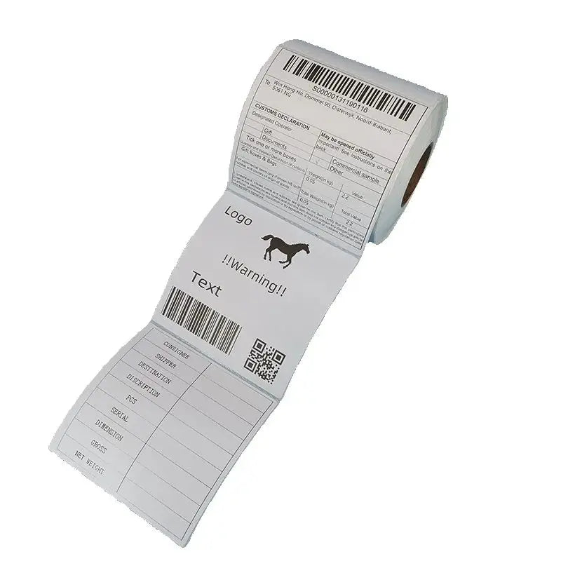 100x100mm Rolls Direct Thermal Label Self Adhesive Paper Waybill Address Thermal Sticker Shipping Label 80x60mm Product Label
