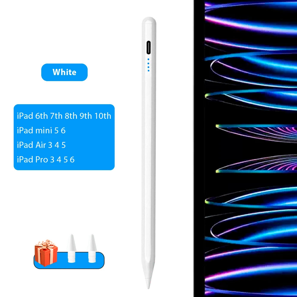 For Apple Ipad 6 7 8 9 10 Mini 5 6 Air 3 4 5 Pro 3 4 5 6 Stylus for Apple Pencil With Palm Rejection for iPad Pencil with Nibs