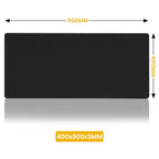 Mousepad Xxl Black Mouse Pad Free Shipping Long Speed Computer Mat Gaming Room Decors Big Mousepepad Table Cute Desk Accessory