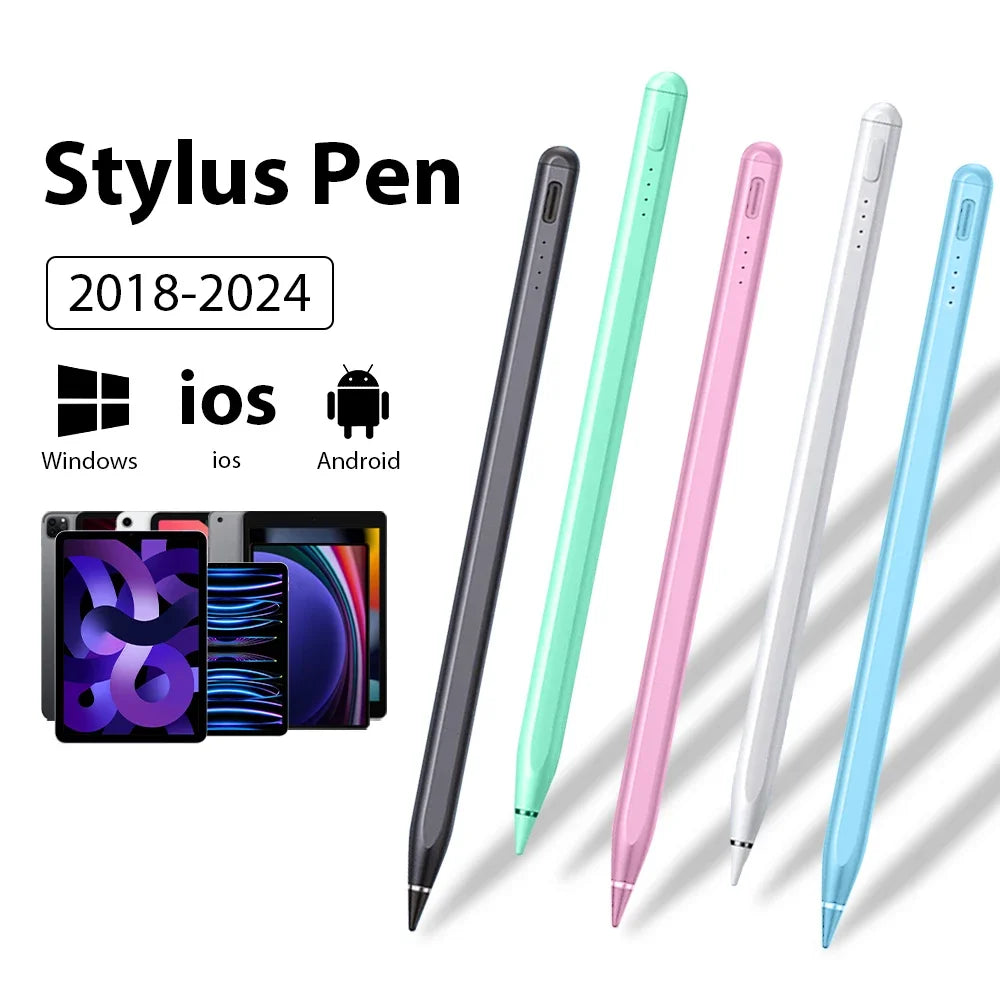 Universal Actiive Stylus Pen For Android IOS iPad 9th 10th MINI 6 7 Tablet Touch Pencil Drawing For Huawei Lenovo P12 M10 Y700