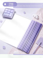 10pcs Transparent File Document Thicken Draw Rod A4 Folder Test Paper Storage Bag Clip Office Folder Organizer Office Supplies