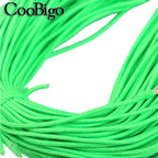 5 Meters 1mm 2mm 3mm Round Elastics Bungee Shock Cord Elastic Rope Rubber Band Strap String Cordon Shoelaces Sewing Accessories