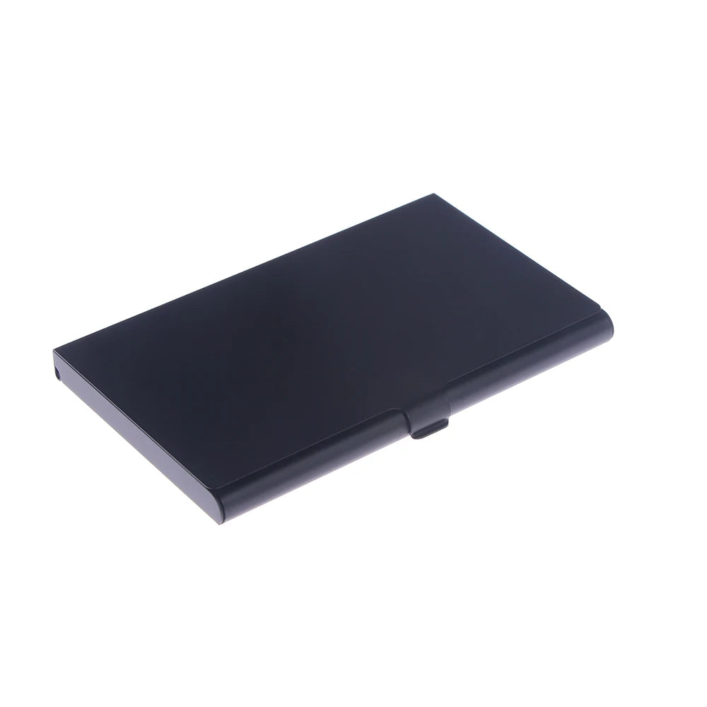 Men Business Card Case Aluminum Alloy Credit Card Holder Metal ID Cards Box Cover Women Credit Business Card Holder Case