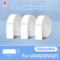 Phomemo Q30 Bluetooth Label Maker, Thermal Sticker Maker with 1 Roll Free Label, Available for Small Business/Home Organization