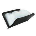 Small Expandable File Folder Zippered Accordion Folder 13 Pocket Receipt Coupon Organiser for Receipts, Coupons and Tickets